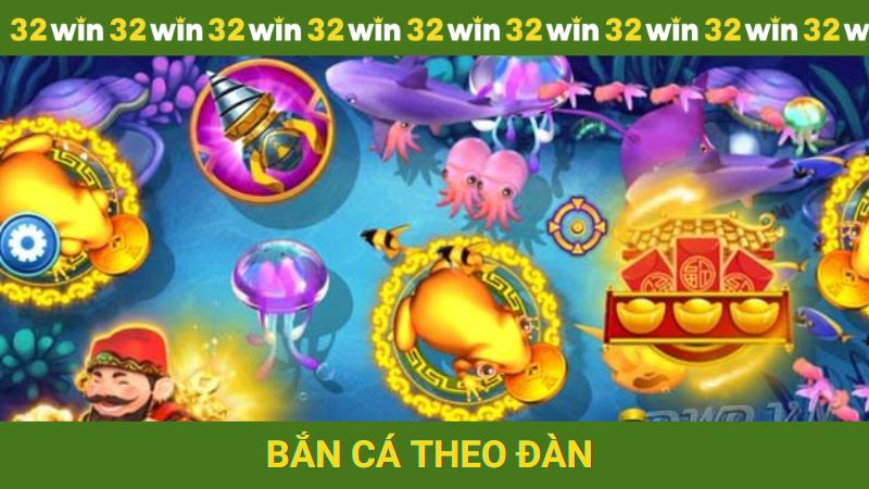 Lựa chọn cách bắn cá theo đàn