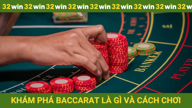 Khám phá baccarat là gì và cách chơi tại 32win