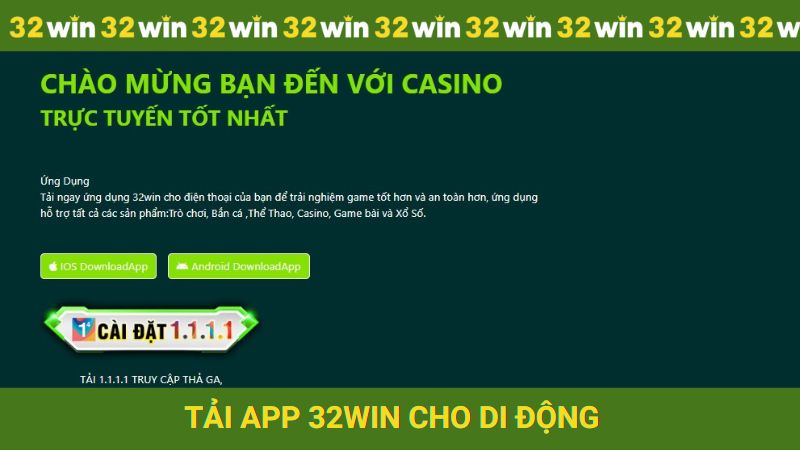 Tải app cho di động hệ điều hành Android hoặc iOS