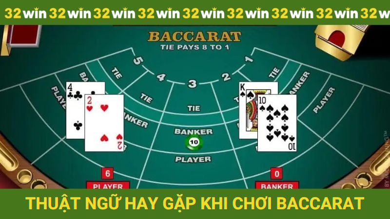 Thuật ngữ hay gặp khi chơi game bài baccarat